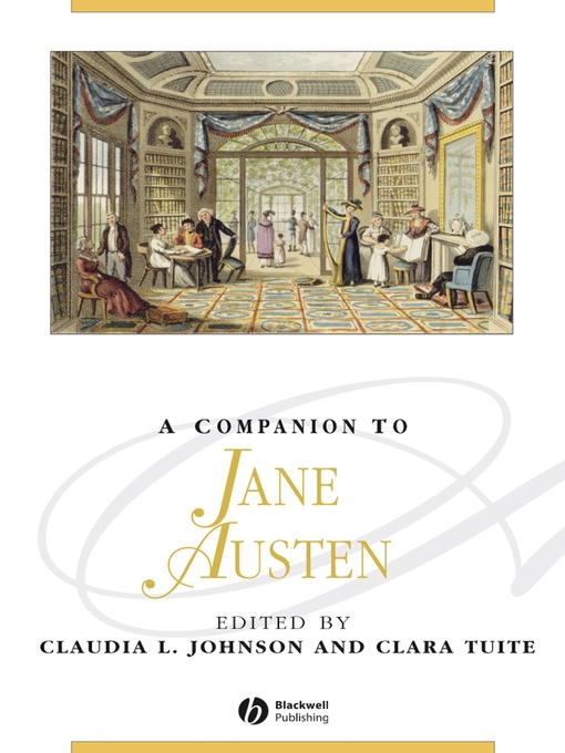 Title details for A Companion to Jane Austen by Claudia L. Johnson - Available